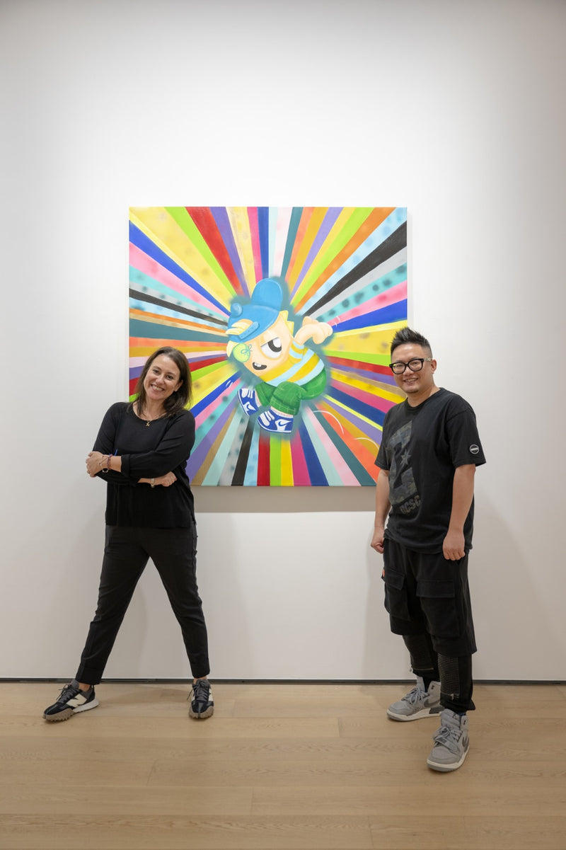 Visitors at a Debbie Reda exhibition 12