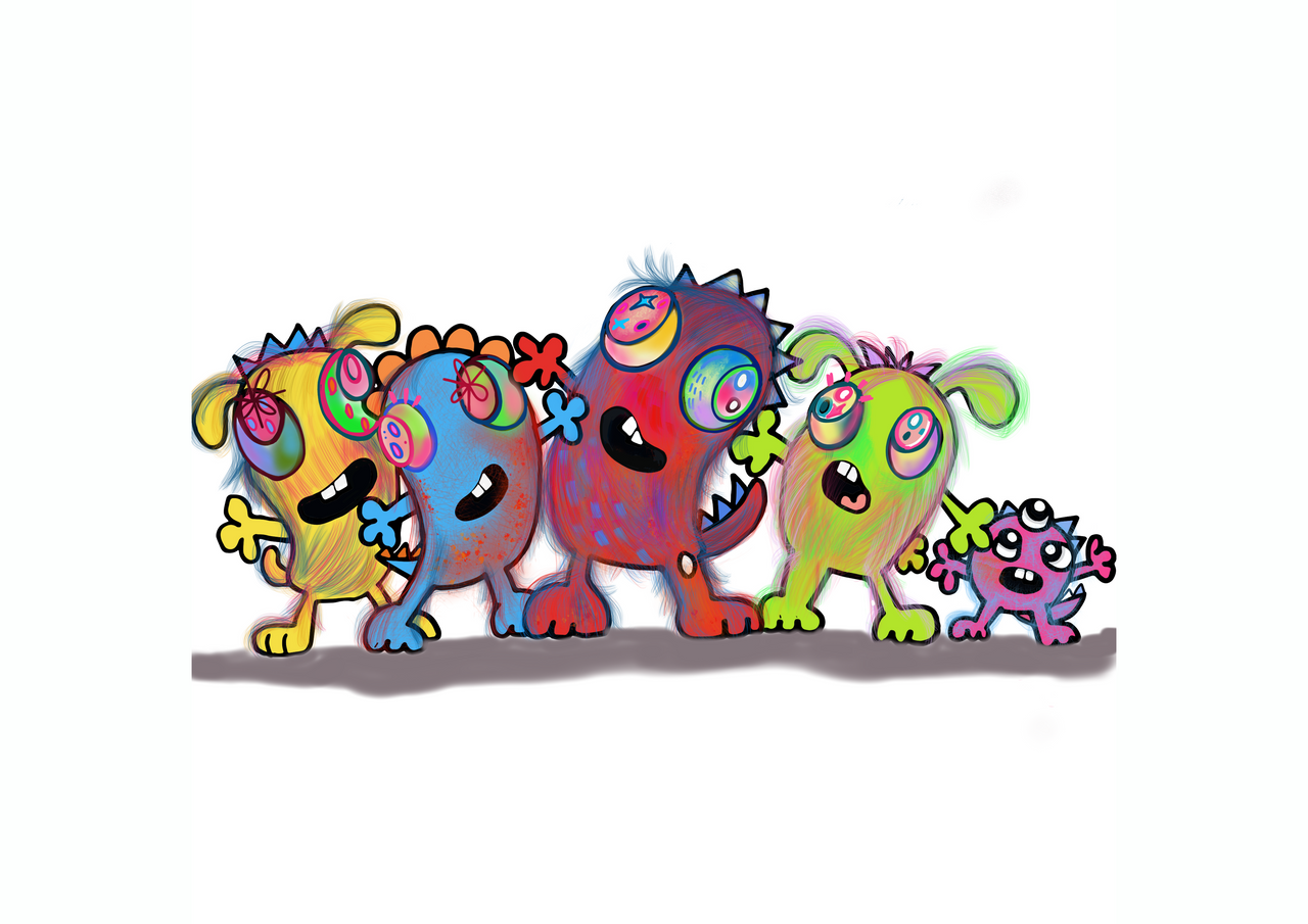 The Boppis characters